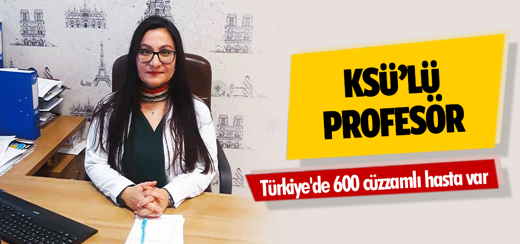 KSÜ’lü Profesör Türkiye'de 600 cüzzamlı hasta var