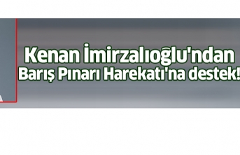 Kenan İmirzalıoğlu'ndan Barış Pınarı Harekatı'na destek!