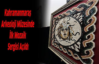 Kahramanmaraş Arkeoloji Müzesinde İlk Mozaik Sergisi Açıldı