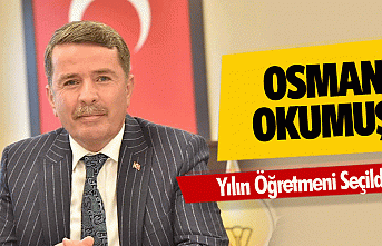 Osman Okumuş Yılın Öğretmeni Seçildi