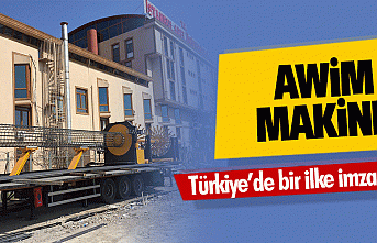 Awim Makine Türkiye’de bir ilke imza attı!