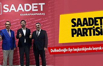 Saadet Partisi Dulkadiroğlu ilçe başkanlığında...