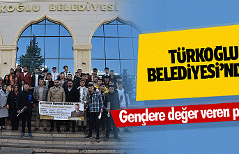 Türkoğlu Belediyesi’nden gençlere değer veren...