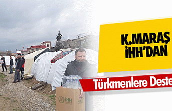 Kahramanmaraş İHH'dan Türkmenlere Destek
