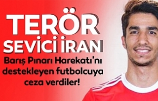 Barış Pınarı Harekatı'nı destekleyen futbolcuya...