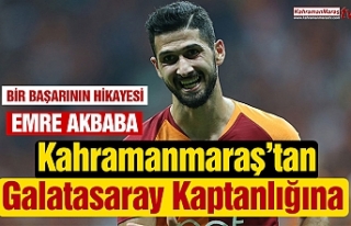 Kahramanmaraş’tan Galatasaray Kaptanlığına