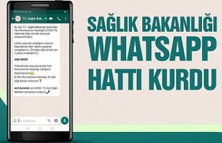 Sağlık Bakanlığı Whatsapp Hattı Kurdu