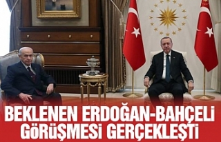Beklenen Erdoğan-Bahçeli Görüşmesi Gerçekleşti