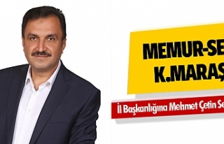 Memur-Sen Kahramanmaraş İl Başkanlığına Mehmet...
